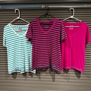 Three Under Armour Tops - Size XL